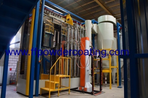 Vertical aluminum coating line