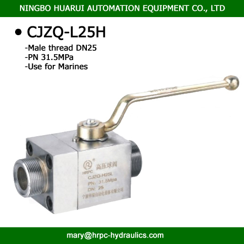 CJZQ QJZ 2 way carbon steel high pressure ball valve supplier