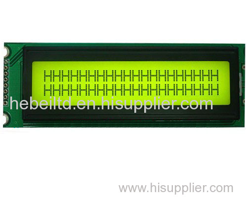 Blue Backlight 20-Character X 2 Line LCD Module