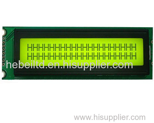 LCD Module Y/G Backlight