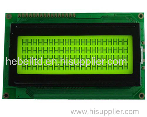 20 X 4 Characters LCD Module with Blue Backlight