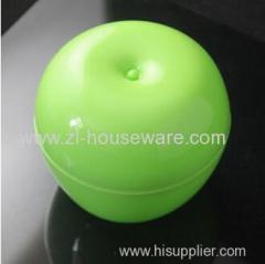 Food grade Apple prep box Apple prep case Apple storage box Apple storage casePlastic Food Prep Container in apple shape