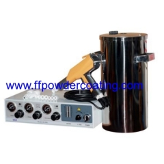 powder spray gun system