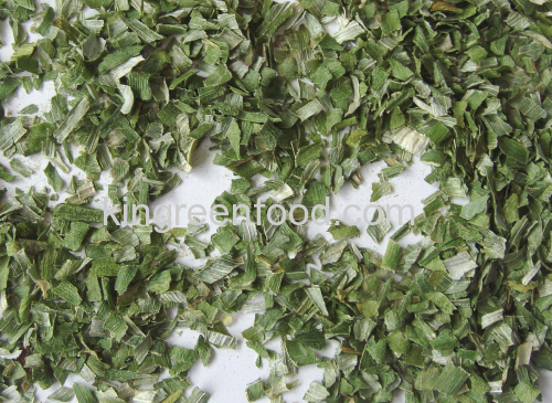 dehydrated chive flakes 2-5mm all green