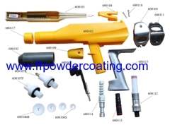 Powder Coating Spraying Gun System