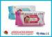 Baby Wet Tissue Wipes / Individual Flushable Moist Wipes for Travel