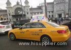 1R1G1B 3in1 Wireless LED Display 6500nits LED Mobile Billboard For Taxi