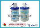 Botanical Disinfectant Wet Wipes Lemon Scented Hand Wipes For Restaurants