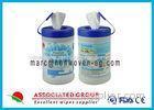 Botanical Disinfectant Wet Wipes Lemon Scented Hand Wipes For Restaurants