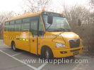 7.5m Gasoline / electric / Diesel School Bus For Kids Conventional Water - Cooled