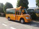 Highest Safety 18 Seaters Gasoline School Bus For Kindergarten Students