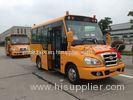 Professional 19 Passenger Diesel School Bus For Children / Kids Turbocharged