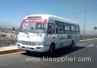 Comfortable Coaster Buses 7.5 meters 24 Seater With Double Action Shock Absorbers