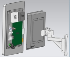 uSat Ku band portable flat terminal