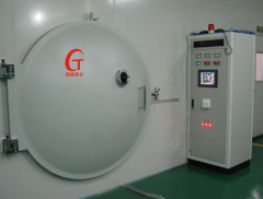 Guotai Horizontal Vacuum Coating Machine For Temperature Temperature Corrosion Resistance