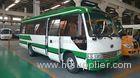 Luxurious 24 Seats Mini Van Buses Leaf Springs 3 / 4 Two Doors Gasoline Bus