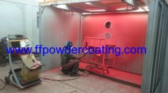 Manual Powder Coating Booth System