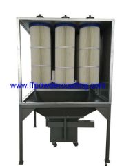 Mono Cyclone powder coating recovery system