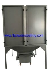 Mono Cyclone powder coating recovery system