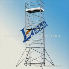 [Aoka] Movable scaffolding / Aluminum scaffolding with wheels