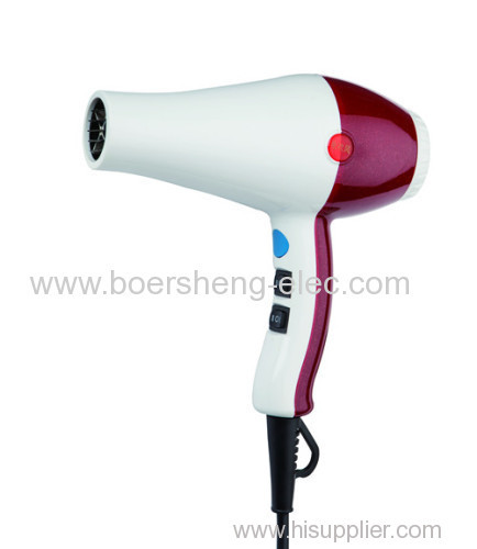 Travel Hair Dryer with Cold Shot Function