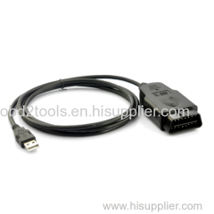 2016 VAG-COM 409 Fidi FT232 FT232RL Chip Vag Com 409 KKL OBD 2 USB VAG409 Cable