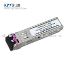 SFP 1.25G 1550nm 80km DWDM optical transceiver