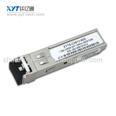 SFP 1.25G 1550nm 80km DWDM optical transceiver