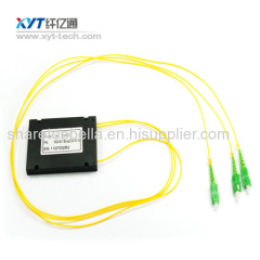 fiber length1m ABS BOX Optical PLC Splitter Module with SC APC