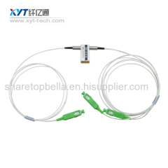 1310nm 1550nm 3 port fiber optica circulator with SC APC fiber length1m