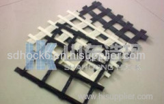 High strength polyester geogrid