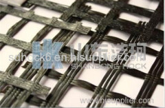 High strength polyester geogrid