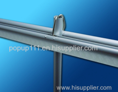 Double side roll up banner stand /aluminum pull up banner stand