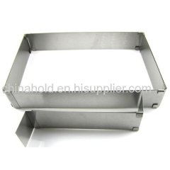 Adjustable Square Cake Mould Cake Baking Mould Scalable Mould Expandable Mousse Ring 10