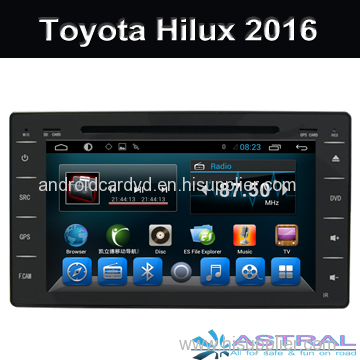 Toyota Car Stereo System for Hilux 2016 Auto Radio Dvd Factory