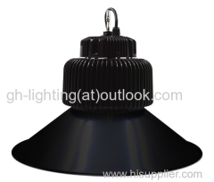 5 years warranty high light efficacy LED high bay light 200w with finned radiator for parking lot lighting/ airport ligh