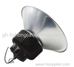 5 years warranty high light efficacy LED high bay light 200w with finned radiator for parking lot lighting/ airport ligh