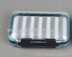 Fly Fishing box with slit foam Fishing tackle box