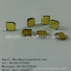 mono moncrystal diamond plate for cutting tools