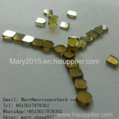 single diamond plate and monocrystal diamond tools