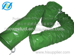 portable ventilation duct with carry bag