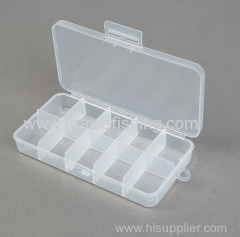 Transparent Clear Plastic Fishing Lure Fishing Tackle Box