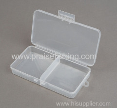 Transparent Clear Plastic Fishing Lure Fishing Tackle Box