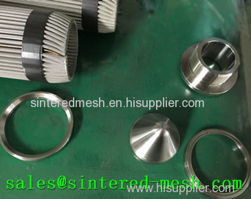 Pleated Sintered Mesh Filter