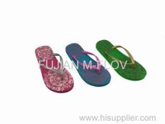 2016 new style PE/EVA flip flops beach slippers sandals
