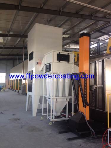 spray powder coat booth