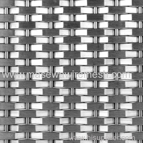 metal fabric for elevator wall