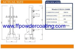 Metal finishing reciprocator system