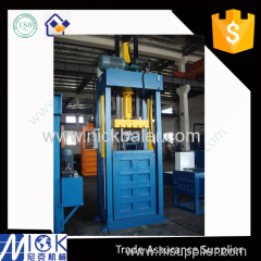CE certification Used clothing Vertical Hydraulic Baling press