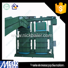 double chamber used clothes baling machine